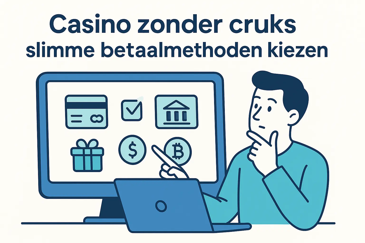 Betalingsopties bij casino zonder CRUKS