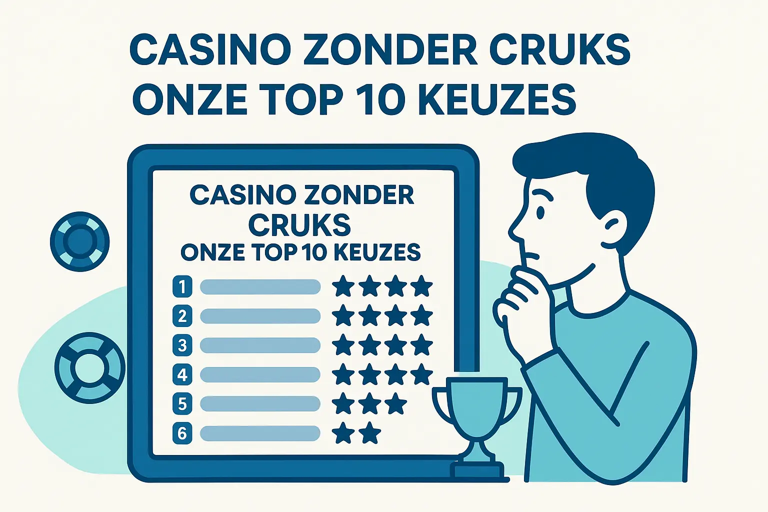 Top 10 vertrouwde casino zonder cruks in 2025